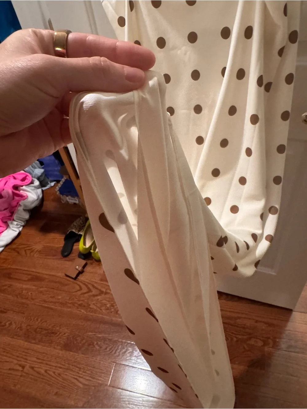 NEVER WORN - Jenni Kayne Polka Dot Slip Dress - Picture 5 of 5